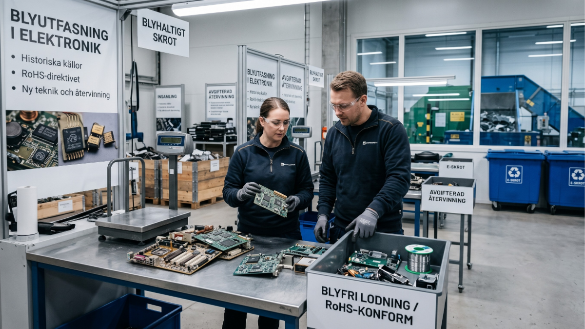 Bly i elektronik – utfasning och konsekvenser