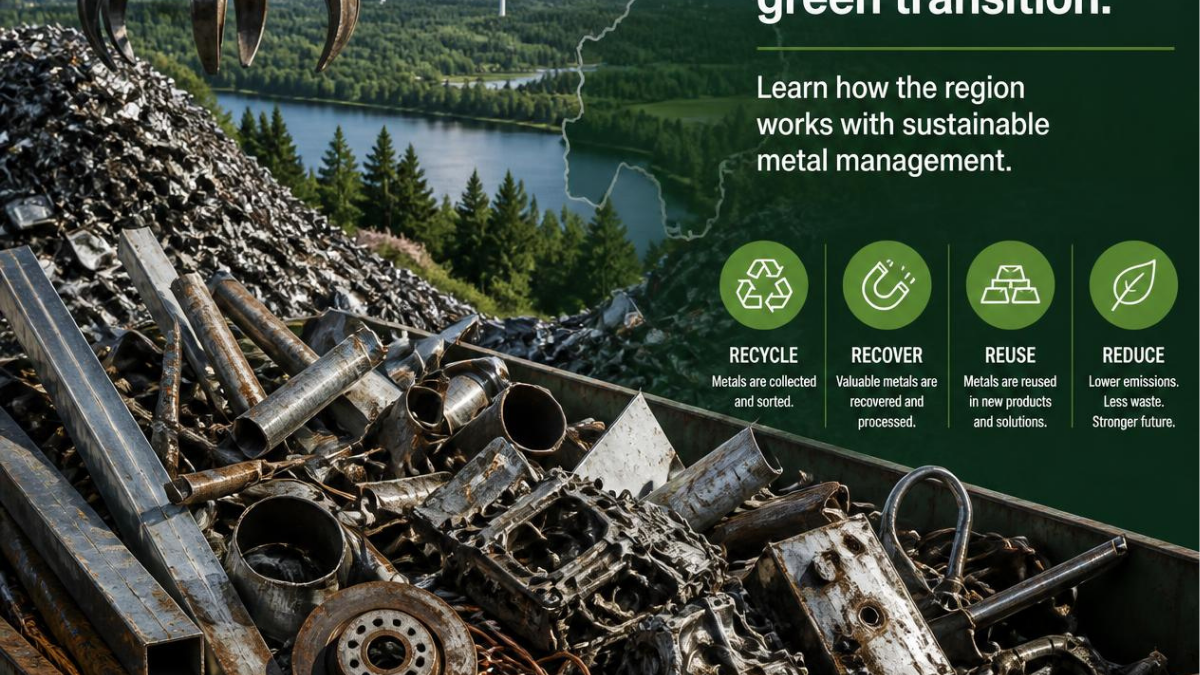 Grön omställning och metallåtervinning i Värmland